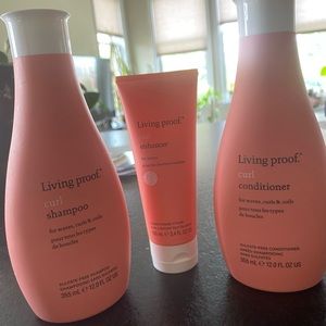 Living Proof Curl Set- shampoo/ conditioner/ curl creme